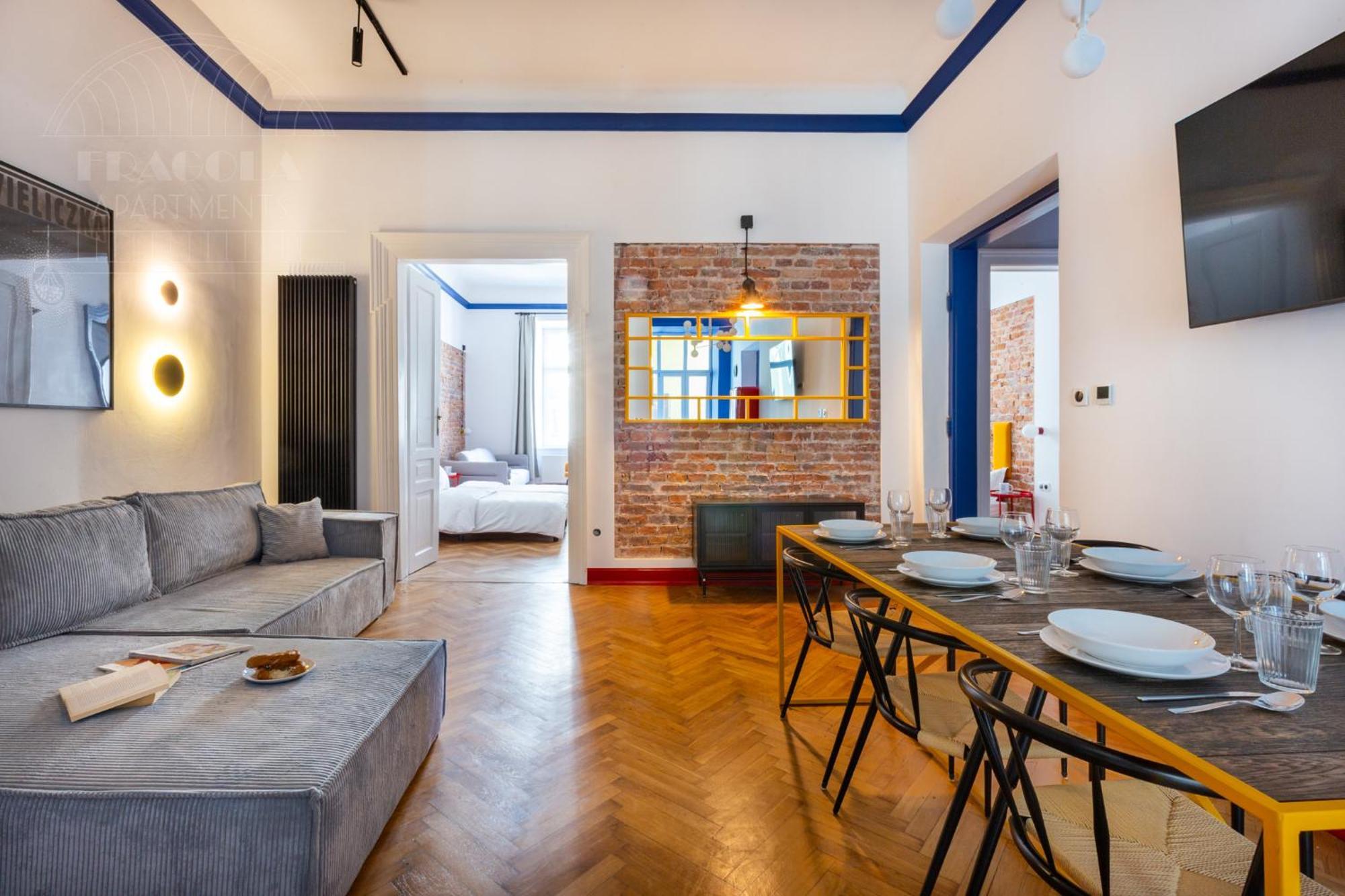 Spacious City Center Family Apartments Cracovia Esterno foto